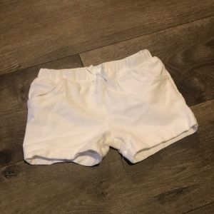Infant shorts with lace detail pocket, like new!
